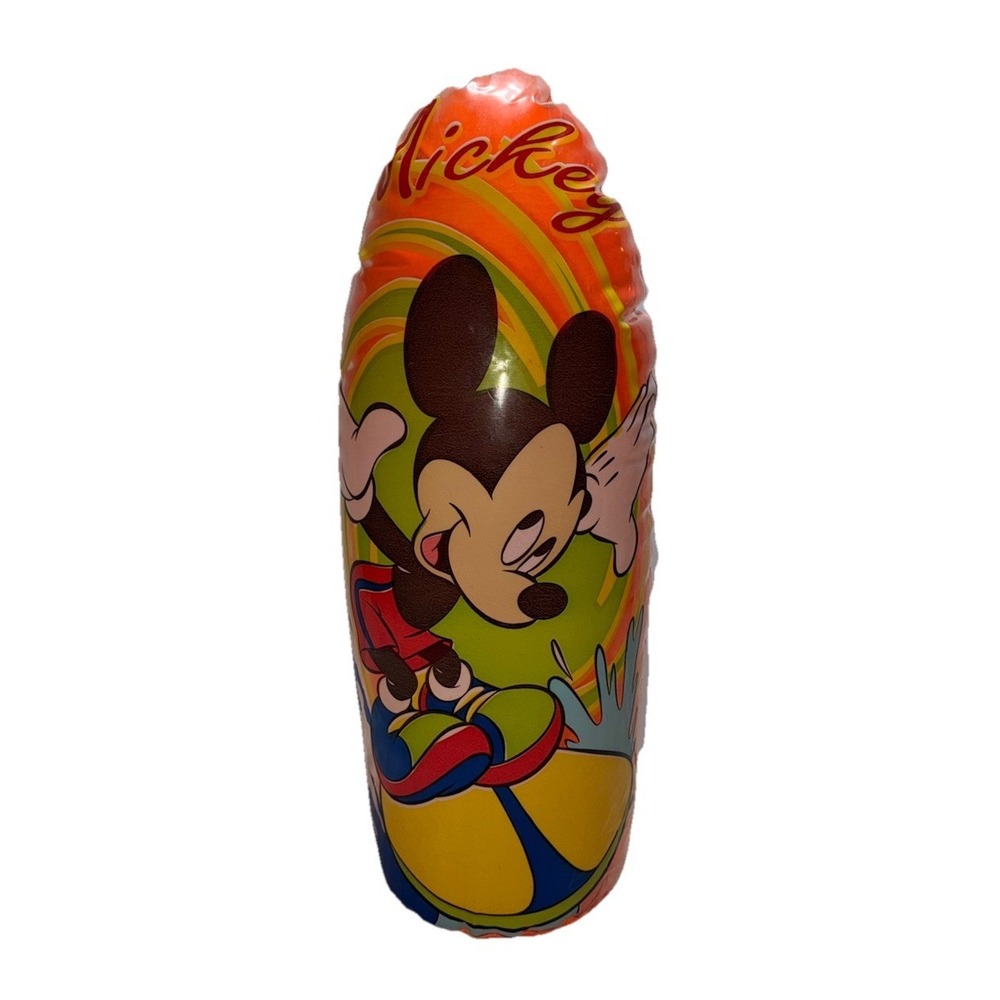 Vintage Intex Disney Bop Bag Small Punching Bag Mickey Mouse Surfing‎ 15"